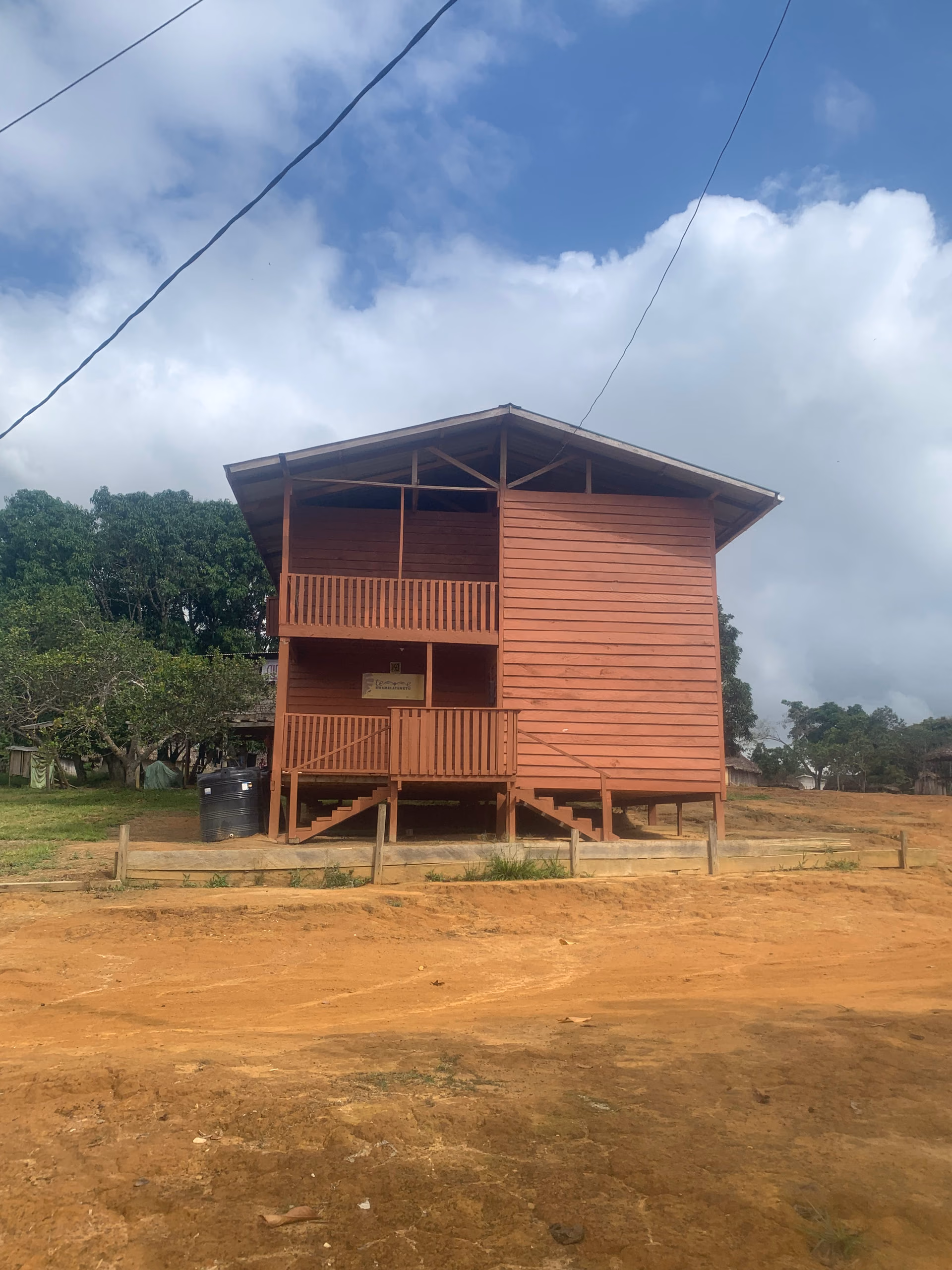 The Tewe Foundation office building in Kwamalasamutu