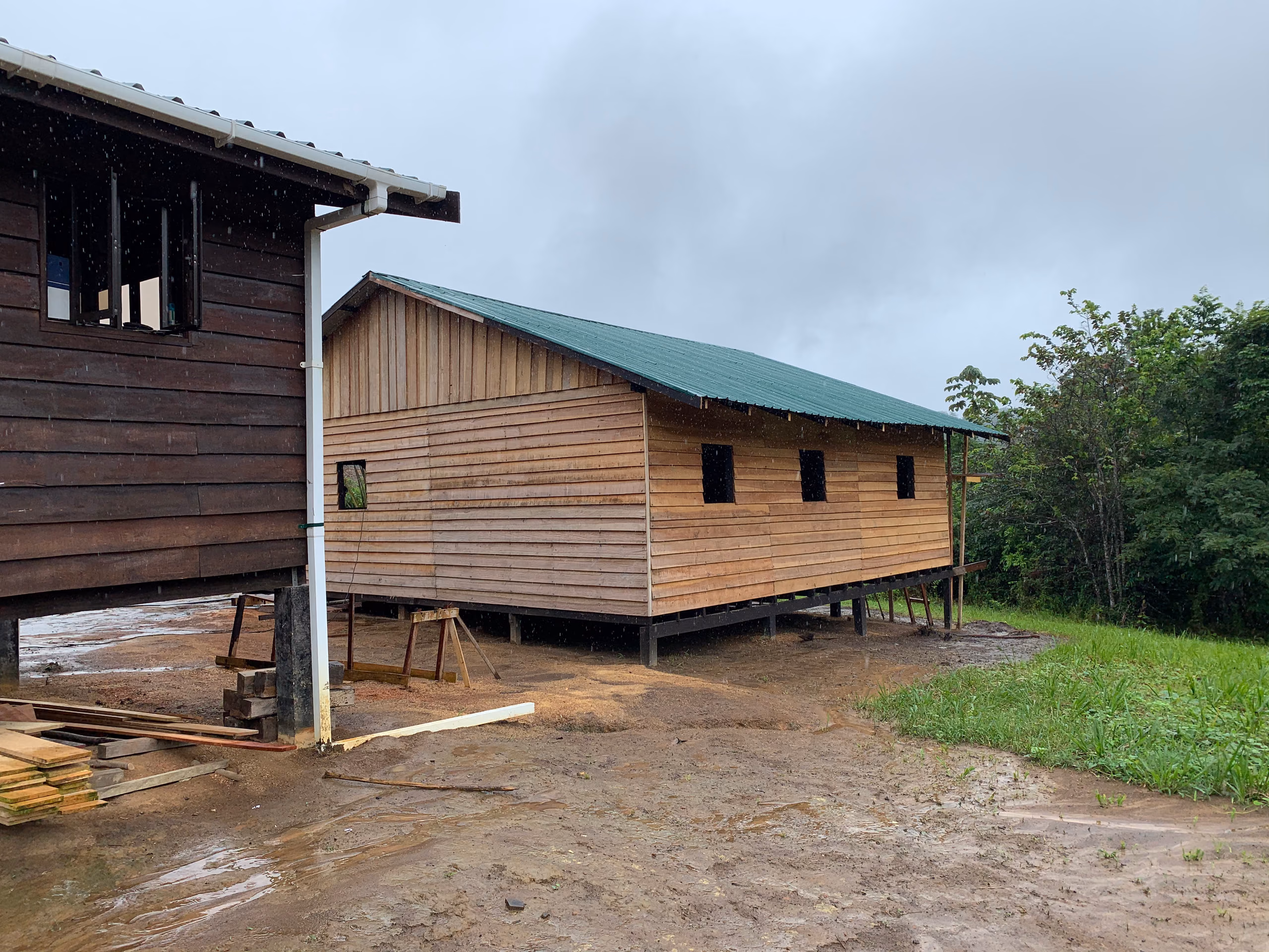 The Tuhka warehouse building